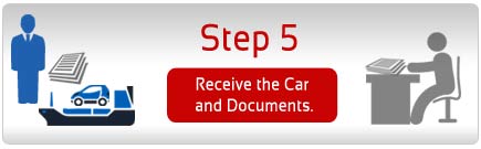 Recieve the Car and Documents